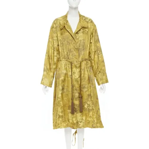 Pre-owned Silk outerwear , female, Sizes: S - Oscar De La Renta Pre-owned - Modalova