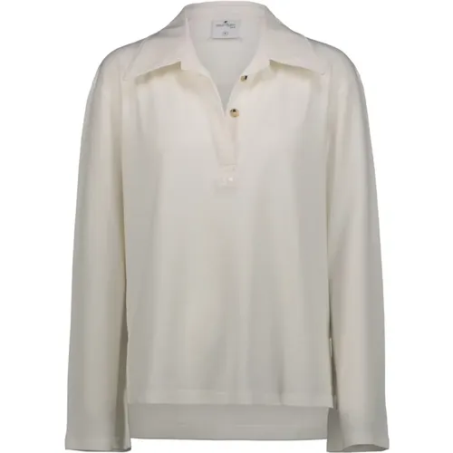 Piqué polo shirt , female, Sizes: XS, L, M, S - Courrèges - Modalova
