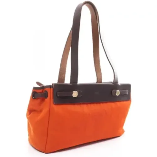 Pre-owned Fabric totes , female, Sizes: ONE SIZE - Hermès Vintage - Modalova