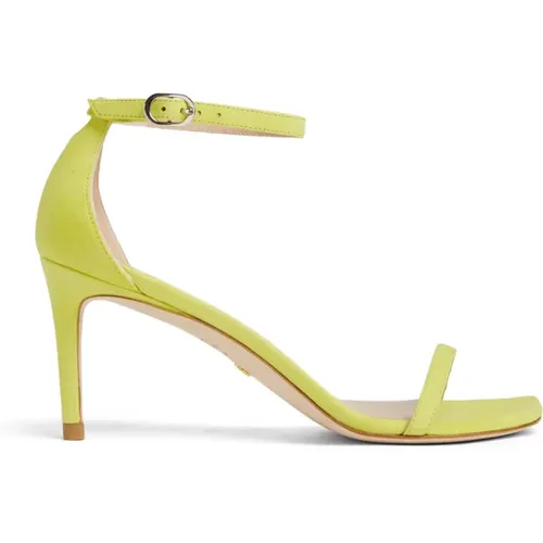 Curve Sandal High-Fashion Innovation , Damen, Größe: 37 1/2 EU - Stuart Weitzman - Modalova