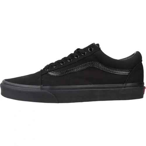 Schwarze Textil Old Skool Sneakers , Herren, Größe: 37 EU - Vans - Modalova