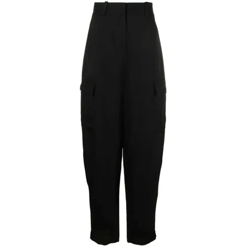 Cargo Trousers with Tapered Drop-Crotch , female, Sizes: L - joseph - Modalova