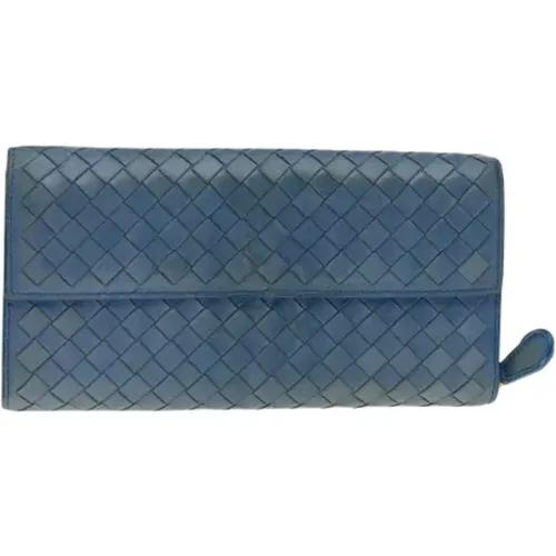 Pre-owned Leather wallets , female, Sizes: ONE SIZE - Bottega Veneta Vintage - Modalova