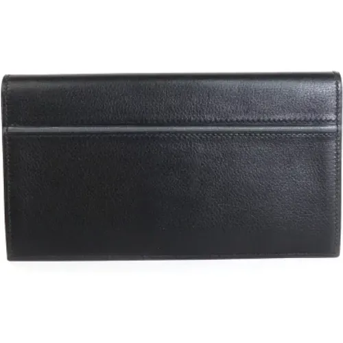 Pre-owned Leather wallets , male, Sizes: ONE SIZE - Hermès Vintage - Modalova