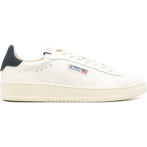 Niedrige Sneakers Weiß Creme Blau - Autry - Modalova