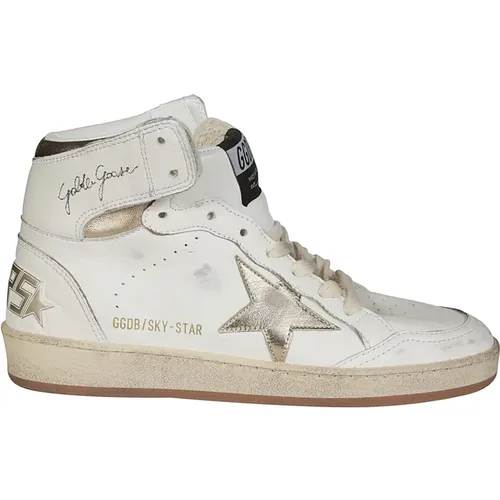 Nappa Laminated Star Sneakers , female, Sizes: 6 UK, 2 UK, 5 UK, 8 UK - Golden Goose - Modalova