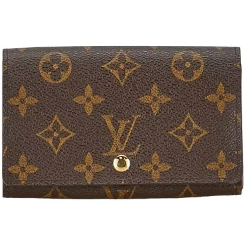 Pre-owned Canvas wallets , female, Sizes: ONE SIZE - Louis Vuitton Vintage - Modalova