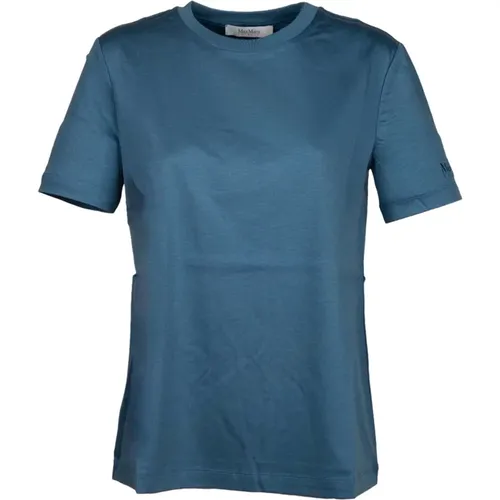 Cosmo Cotton Modal T-shirt , female, Sizes: L - Max Mara - Modalova