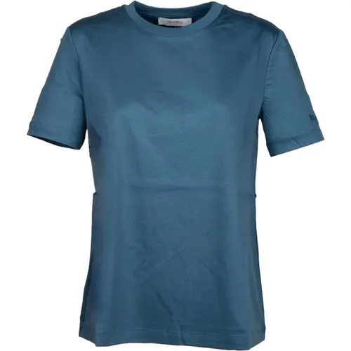 Cosmo Cotton Modal T-shirt , female, Sizes: M - Max Mara - Modalova