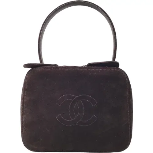 Pre-owned Suede chanel-bags , female, Sizes: ONE SIZE - Chanel Vintage - Modalova