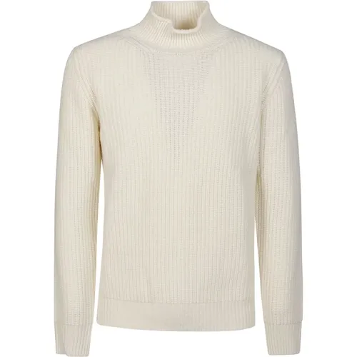 Latte Turtle Neck Sweater , Herren, Größe: 2XL - Kangra - Modalova