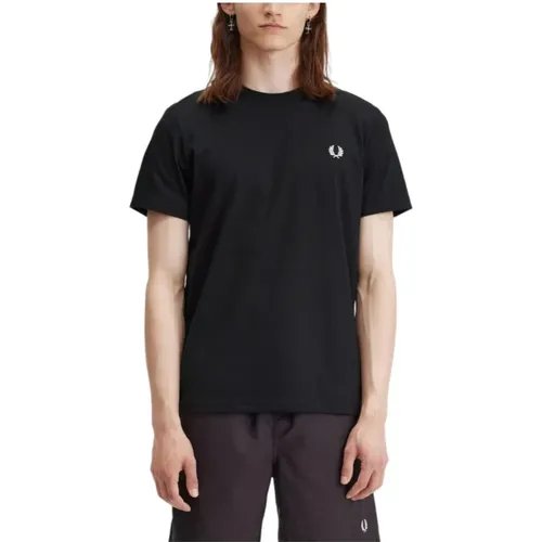 Klassisches Laurel Logo T-Shirt , Herren, Größe: XL - Fred Perry - Modalova