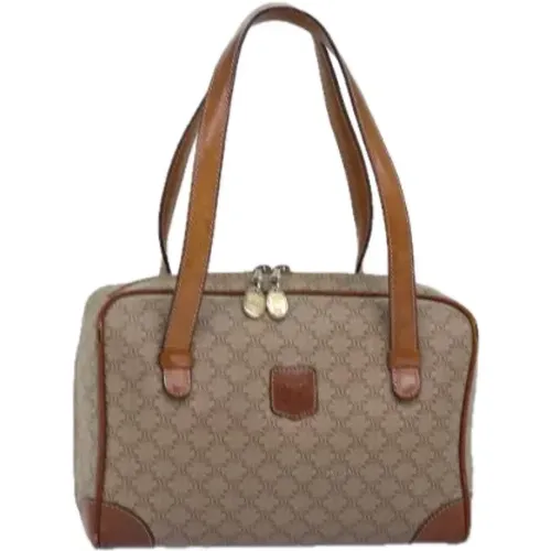 Pre-owned Canvas celine-bags , female, Sizes: ONE SIZE - Celine Vintage - Modalova