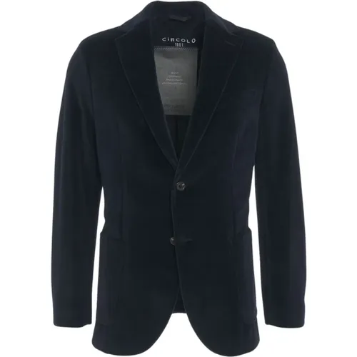 Blauer Blazer Aw24 Herrenmode , Herren, Größe: L - Circolo 1901 - Modalova