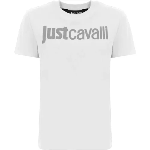 T-Shirts und Polos , Damen, Größe: 2XS - Just Cavalli - Modalova