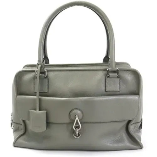 Pre-owned Leather handbags , female, Sizes: ONE SIZE - Loewe Pre-owned - Modalova