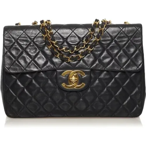 Pre-owned Leather chanel-bags , female, Sizes: ONE SIZE - Chanel Vintage - Modalova