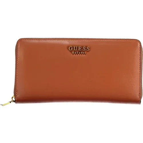 Elegant Laurel Wallet with Three Compartments , female, Sizes: ONE SIZE - Guess - Modalova