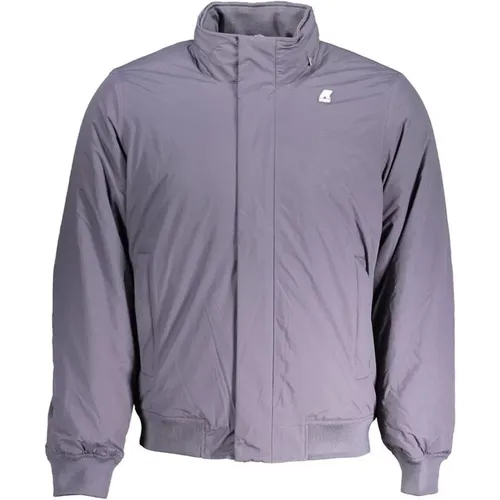 Ripstop Jacket with Detachable Hood , male, Sizes: S - K-way - Modalova