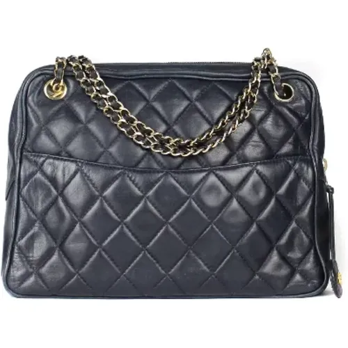 Pre-owned Leather chanel-bags , female, Sizes: ONE SIZE - Chanel Vintage - Modalova