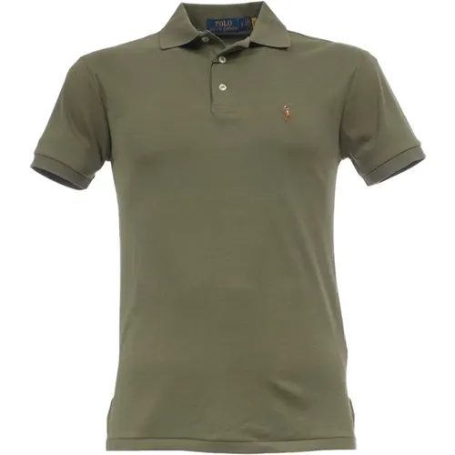 Tops, Men, ,Slim-fit Polo MC Shirt , male, Sizes: S - Polo Ralph Lauren - Modalova