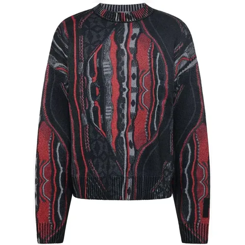 Oversize Pullover Sweater , Herren, Größe: M - carlo colucci - Modalova