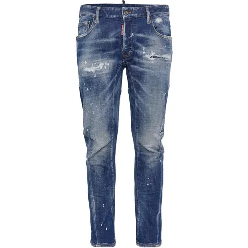 Klassische Denim Jeans für den Alltag , Damen, Größe: L - Dsquared2 - Modalova