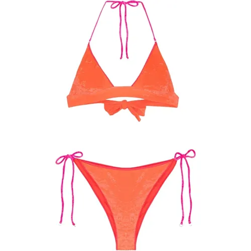 Verstellbares Bikini-Triangle mit amerikanischem Slip , Damen, Größe: M - Me-Fui - Modalova