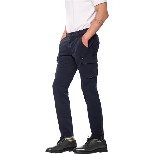 Slim Fit Gabardine Cargo Pant , male, Sizes: XL - Mason's - Modalova