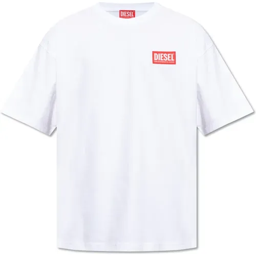 T-Nlabel-L1 T-Shirt , Herren, Größe: 2XL - Diesel - Modalova