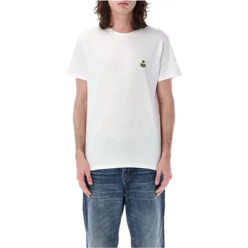 Men's Clothing T-Shirts & Polos Khaki/ Ss24 , male, Sizes: L, XL, M, S - Isabel marant - Modalova