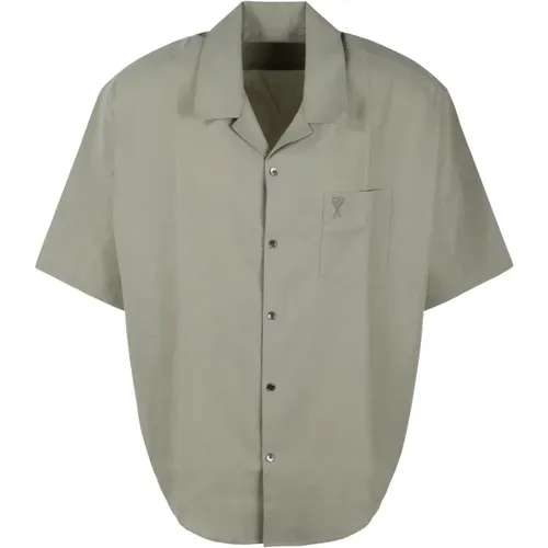 Short Sleeve Shirts , Herren, Größe: XL - Ami Paris - Modalova