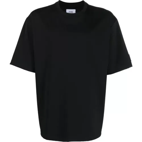 Casual Schwarzes Kurzarm T-Shirt , Herren, Größe: XL - Opening Ceremony - Modalova