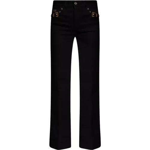Palazzo -Jeans , Damen, Größe: W27 - Versace Jeans Couture - Modalova