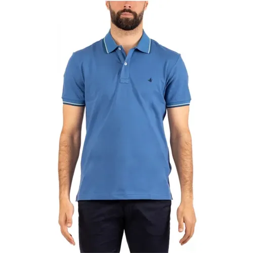 Mens Polo Shirt , male, Sizes: S, 4XL, L, M, XL, 2XL, 3XL - Brooksfield - Modalova