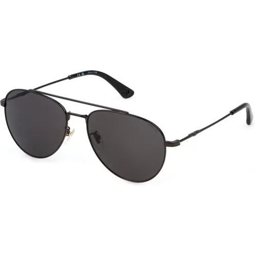 Origins Lite Sunglasses Glossy Grey , unisex, Sizes: 57 MM - Police - Modalova