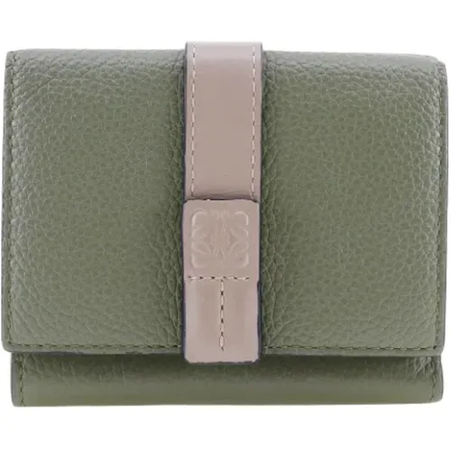 Pre-owned Leather wallets , female, Sizes: ONE SIZE - Loewe Pre-owned - Modalova