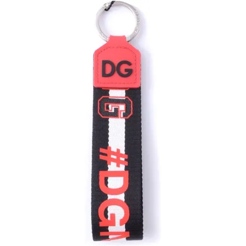 Men`s Key Holder - Stylish and Practical , male, Sizes: ONE SIZE - Dolce & Gabbana - Modalova