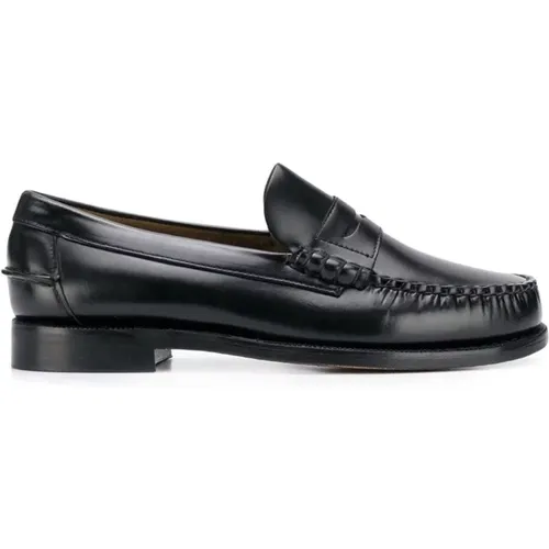 Stylish Calfskin Slip-On Loafers , male, Sizes: 10 1/2 UK - Sebago - Modalova