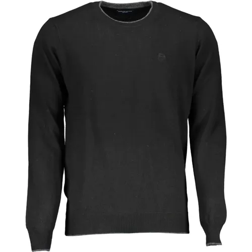 Schwarzer Pullover mit langen Ärmeln und Kontrastdetails , Herren, Größe: XL - North Sails - Modalova