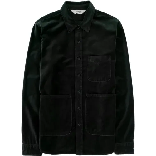 Velvet Overshirt Aspesi - Aspesi - Modalova