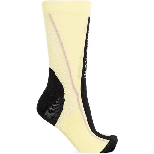 Socken mit Logo - adidas by stella mccartney - Modalova