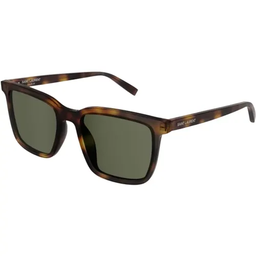 Stilvolle quadratische Sonnenbrille , Damen, Größe: ONE Size - Saint Laurent - Modalova