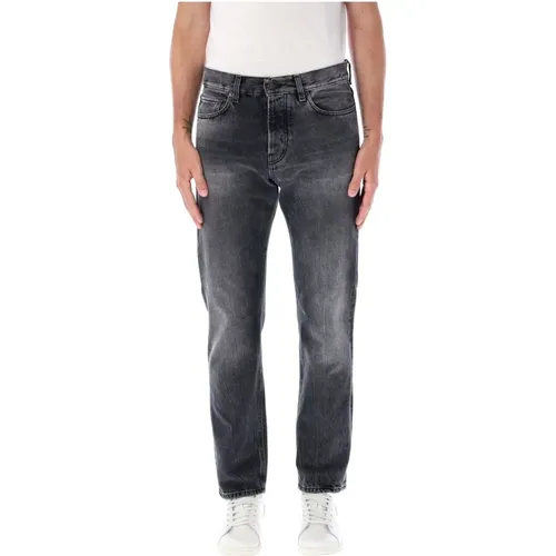 Schwarze Wäsche Tokyo Slim Jeans , Herren, Größe: W33 - Haikure - Modalova