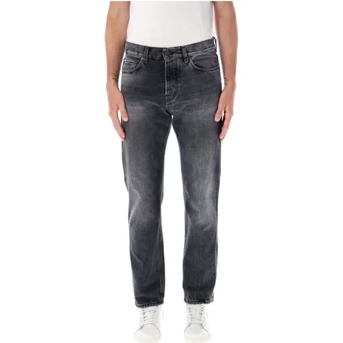 Schwarze Wäsche Tokyo Slim Jeans , Herren, Größe: W31 - Haikure - Modalova