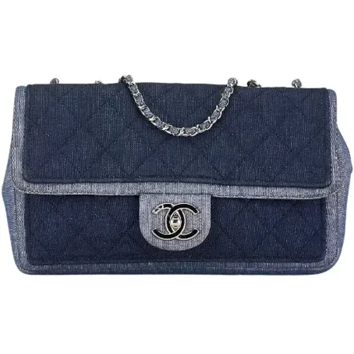 Pre-owned Denim handbags , female, Sizes: ONE SIZE - Chanel Vintage - Modalova