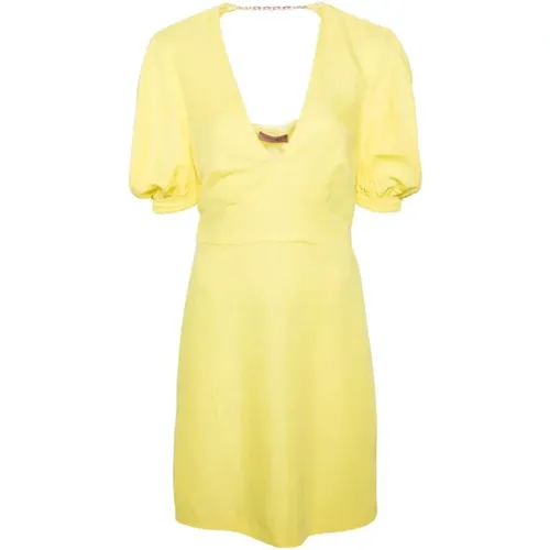 Chic Short Dress , female, Sizes: M, S, L - Twinset - Modalova