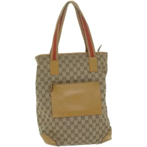 Pre-owned Canvas totes , female, Sizes: ONE SIZE - Gucci Vintage - Modalova