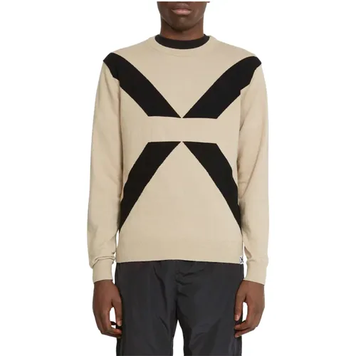 Sweater mit Logo vorne und hinten , Herren, Größe: XL - John Richmond - Modalova