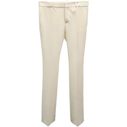 Pre-owned Wool bottoms , female, Sizes: S - Gucci Vintage - Modalova